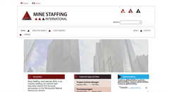 Desktop Screenshot of minestaffing.com